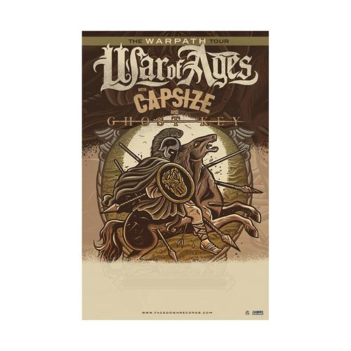 Product image Poster War Of Ages Warpath Tour