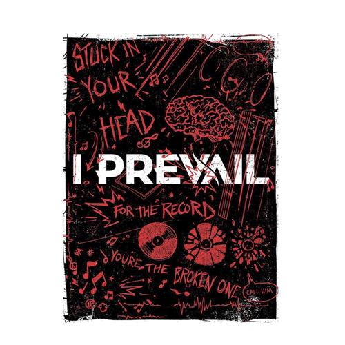 Poster Stuck In Your Head Screen Printed Poster By I Prevail Merchnow Your Favorite Band Merch Music And More