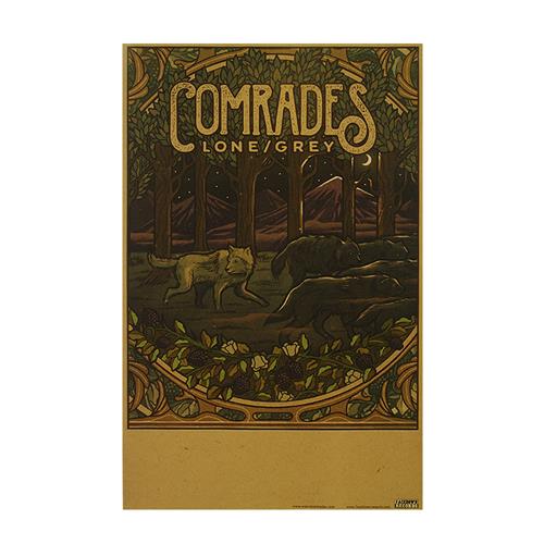Product image Poster Comrades Lone/Grey