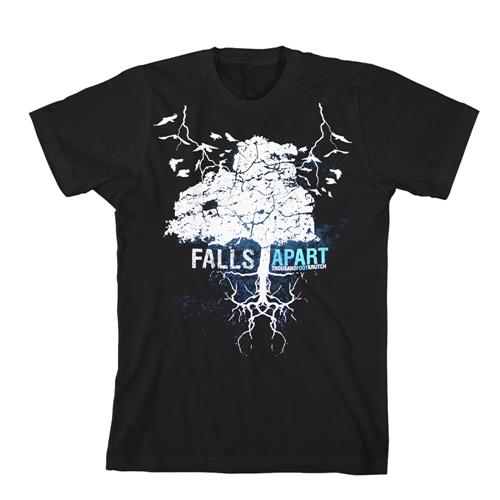 T-Shirt Falls Apart Black by Thousand 