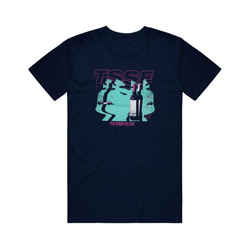 Product image T-Shirt The Story So Far Smoking Lady Navy