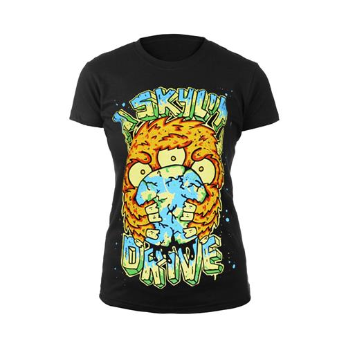 T-Shirt Three-Eyed Monster Black 
