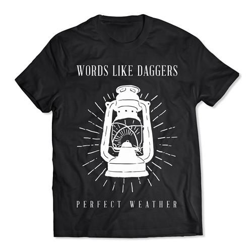Product image T-Shirt Words Like Daggers Lantern Black