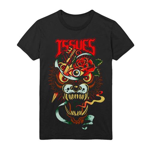 Product image T-Shirt Issues Wolf Black