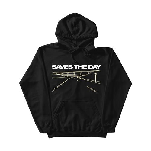 Product image Pullover Saves The Day Outline Hoodie Black
