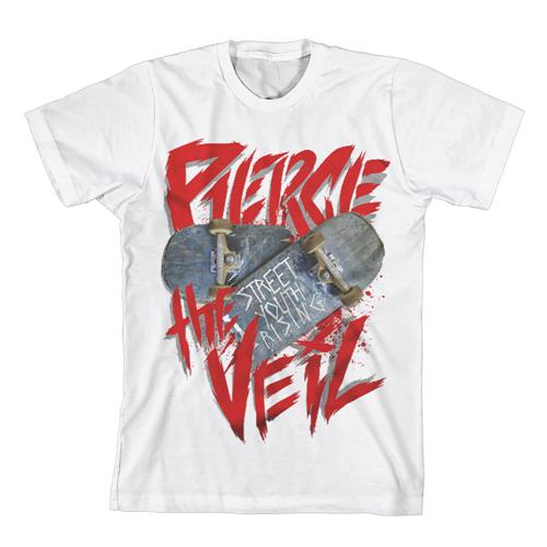 Product image T-Shirt Pierce The Veil Street Youth Rising White