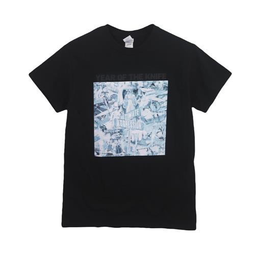 Product image T-Shirt Year Of The Knife Album Cover Black