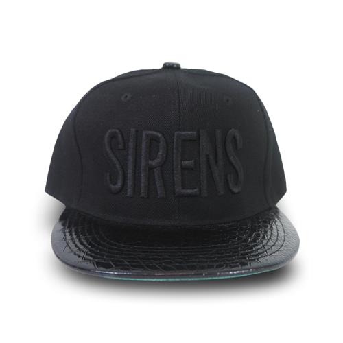 Product image Flexfit Hat Sleeping With Sirens Blackout Sirens Black Snapback