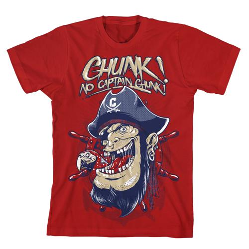 Pirate Red Chunk No Captain Chunk Fear Merchnow Your Favorite Band Merch Music And More