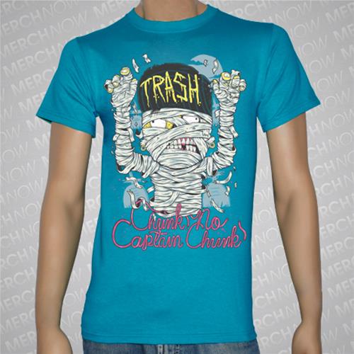 T Shirt Mummy Teal By Chunk No Captain Chunk Merchnow Your Favorite Band Merch Music And More