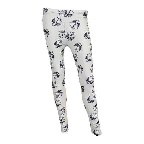 Product image Girls Shorts The Color Morale Anchor Bird White Leggings