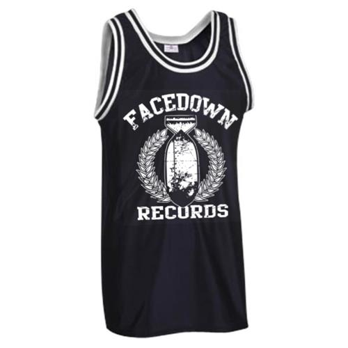 Product image Jersey Facedown Records Bomb Logo Black *Sale! Final Print!*