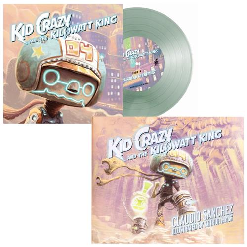 Kid Crazy and The Kilowatt King Book/Vinyl