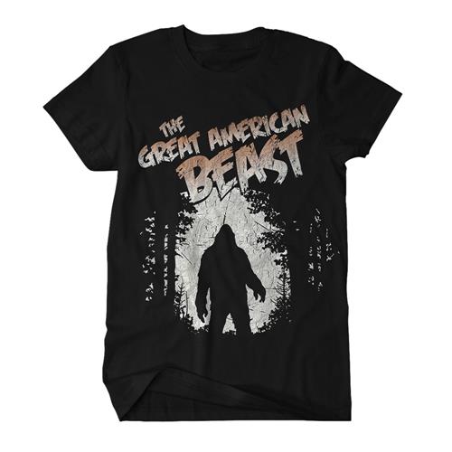 Product image T-Shirt The Great American Beast Sasquatch Black