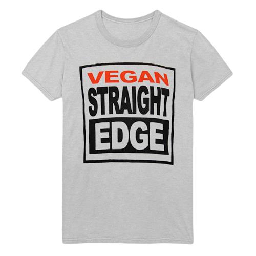 Product image T-Shirt Straight Edge And Vegan Clothing | MotiveCo. Motive Company Vision Vegan Straightedge Heather Grey
