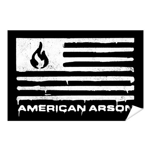 Product image Sticker American Arson Flag