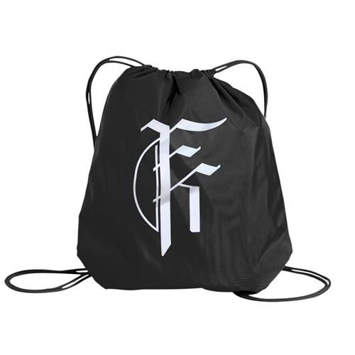 Product image Tote Bag Solid State Fit For A King - Logo Black Cinch Bag