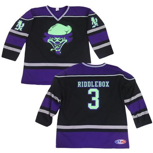 Riddlebox 3 Purple/Black Hockey Jersey 