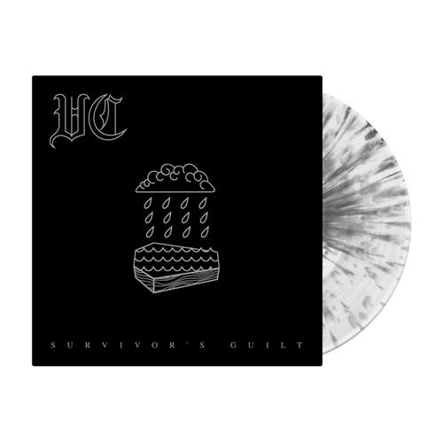 Product image Vinyl LP Vinnie Caruana Survivor's Guilt Grey With White Splatter