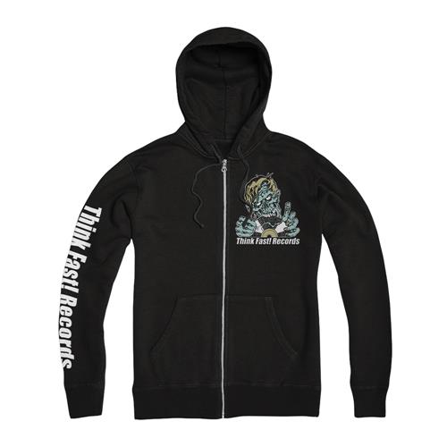 Product image Zip Up Think Fast! Records Zombie Black