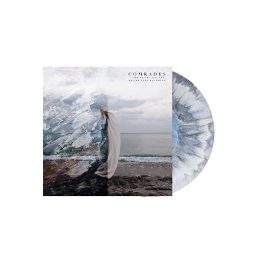 Product image Vinyl LP Comrades For We Are Not Yet, We Are Only Becoming Cloudy Clear/Silver Swirl LPsale