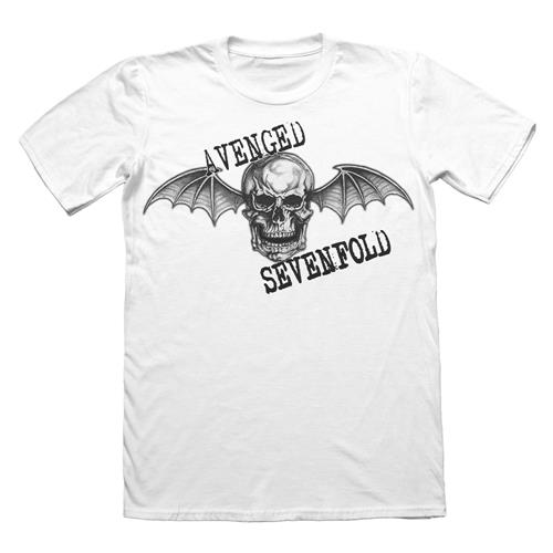 Product image T-Shirt Avenged Sevenfold Big Deathbat White