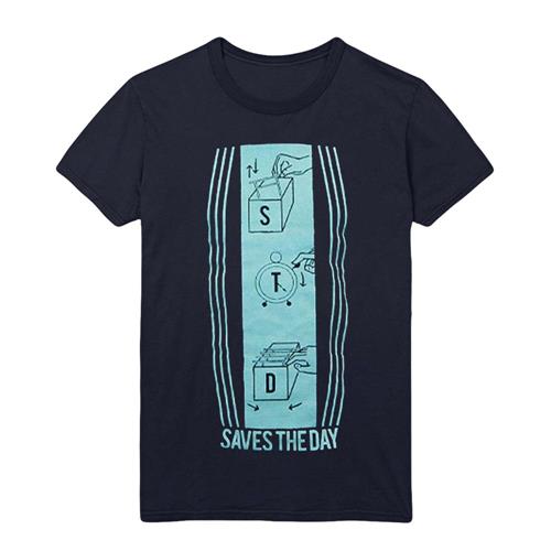 Product image T-Shirt Saves The Day Developing Navy *limited stock*