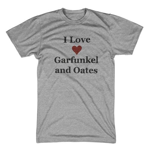 Product image T-Shirt Garfunkel & Oates I Love  Grey