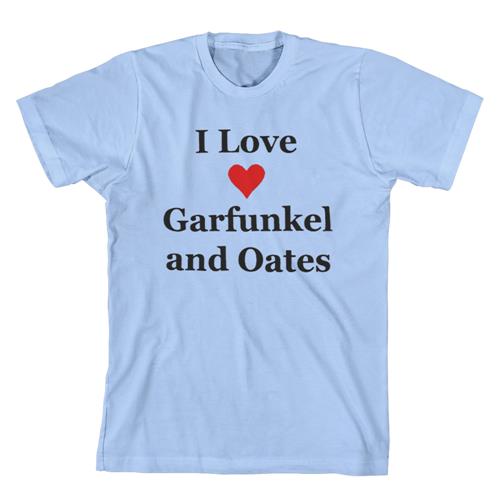 Product image T-Shirt Garfunkel & Oates I Love Garfunkel & Oates Blue