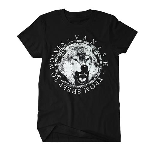Product image T-Shirt Vanish From Sheep To Wolves Black