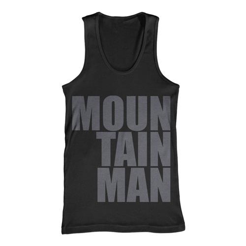 Product image TankTop Mountain Man Block Logo Black Tank Top