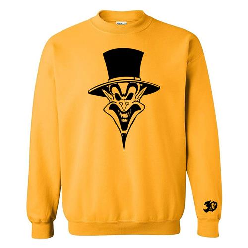 Product image Crewneck Sweatshirt Insane Clown Posse Ringmaster Gold Crewneck