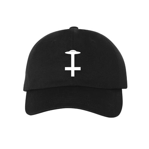 Cross Black Dad Hat