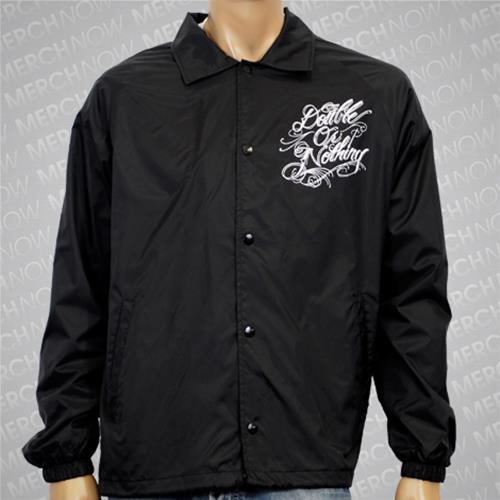 Script Logo Black Windbreaker : KTS0 : MerchNOW - Your Favorite Band ...