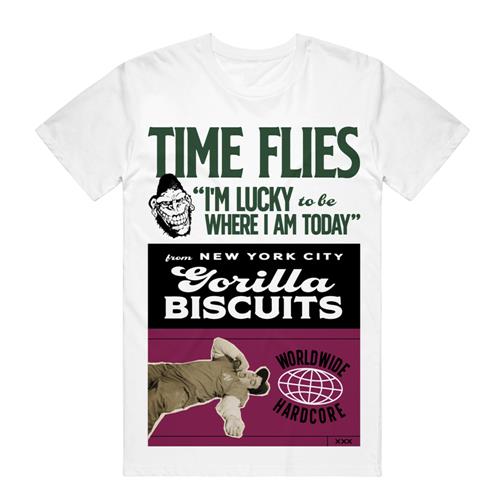 Product image T-Shirt Gorilla Biscuits Time Flies
