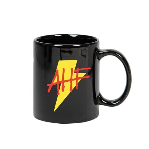 Lightning Bolt Black Coffee Mug