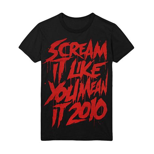 Product image T-Shirt Scream It Like You Mean It Tour Scream It Like You Mean It Tour Black