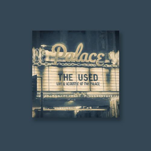 Product image Poster The Used Live & Acoustic At The Palace  Screened Print