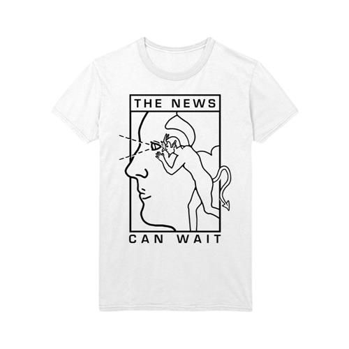 Product image T-Shirt The News Can Wait Devil White