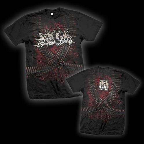Product image T-Shirt Upon A Burning Body Bullets Black