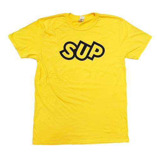 Product image T-Shirt Super Whatevr SUP Slant Logo Yellow