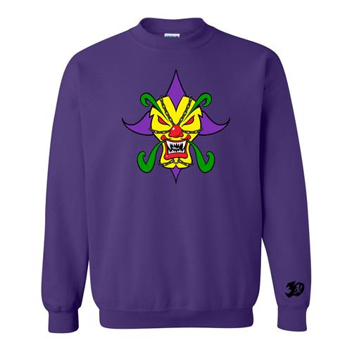 Product image Crewneck Sweatshirt Insane Clown Posse Missing Link Found Purple Crewneck
