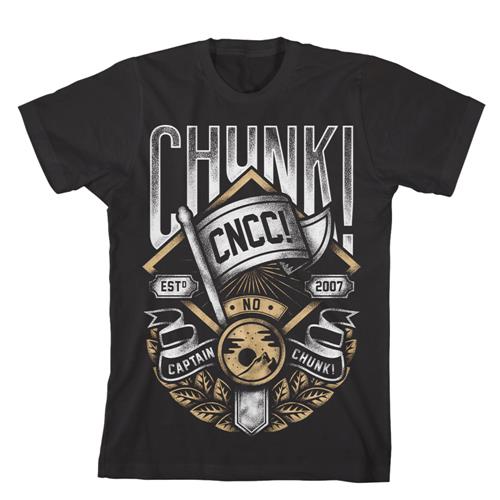 Product image T-Shirt Chunk! No, Captain Chunk! Flag Flying High Black *Final Print!*