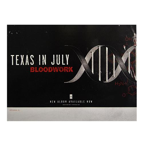 Product image Poster Texas In July Bloodwork 18x24
