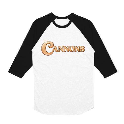 Product image Baseball T-Shirt Cannons Logo White/Black Raglan