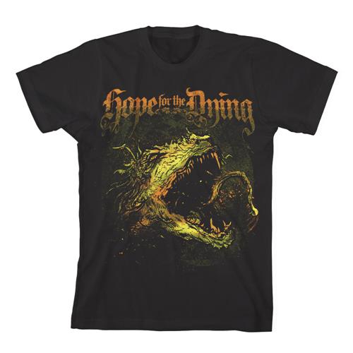 Product image T-Shirt Hope For The Dying Dragon Head Black *Final Print*