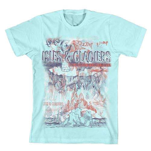Product image T-Shirt Isles & Glaciers The Hearts Of Lonely People Light Blue