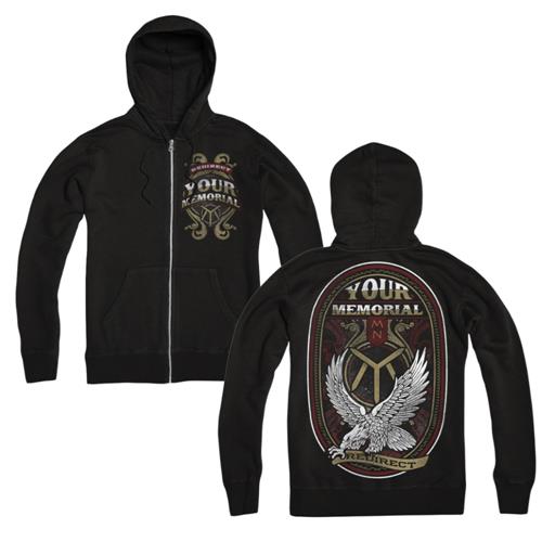 Product image Zip Up Your Memorial Eagle Black Final Print!