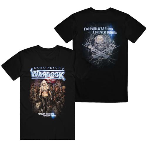 Product image T-Shirt Doro Forever Warriors Forever United Black