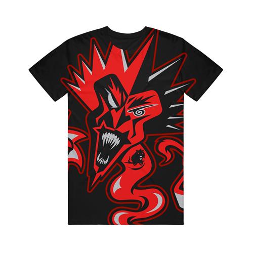 Red Fred And Rat Black T-Shirt
